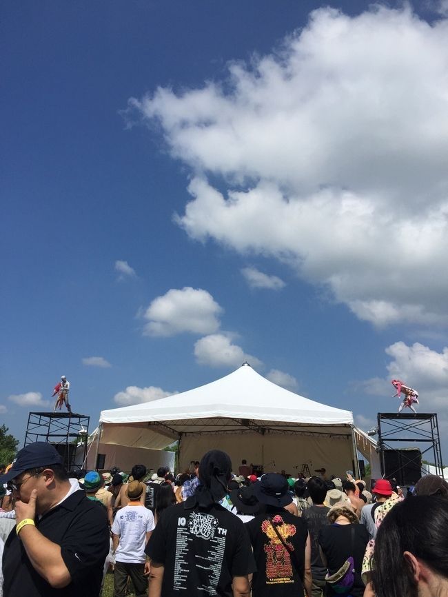 おうちから一番近い夏フェス、利根リバージャムに参戦。<br /><br />お天気にも恵まれかなりゆるゆるでした。