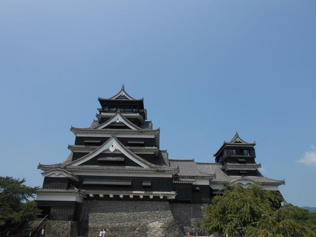 熊本３日目。<br /><br />暑い中、熊本城＆水前寺公園に行ってみました！