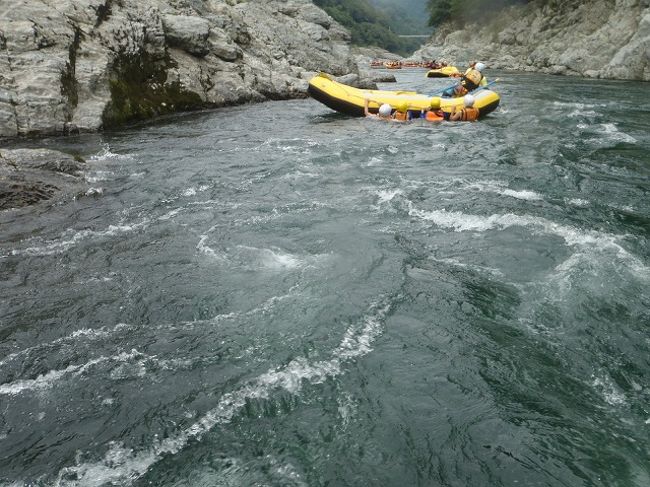 四国関西旅②　徳島県(小歩危ラフティング、祖谷温泉、かづら橋）香川県（琴平温泉)