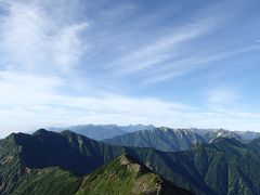 扇沢～爺ケ岳～鹿島槍ヶ岳～爺ケ岳～扇沢