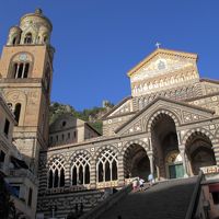 子連れ旅行　イタリア・アマルフィ　世界で有数の美しさと言われる海岸、アマルフィ海岸を激走！？ドライブするのだ