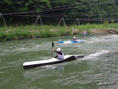 日本カヌー界のトップクラスの選手たちが競うジャパンカップのワイルドウォーター第４戦を見てきました