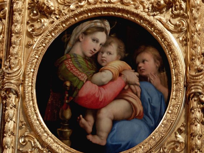 2015年　祝　イタリア美術館写真撮影解禁　フィレンツェ　ピッティ宮・パラティーナ美術館と幸せの教会