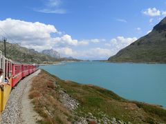 ベルニナ急行の景色を一般列車で…（Chur～Filisur～Pontresina～Tirano）