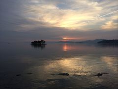 宍道湖の夕景