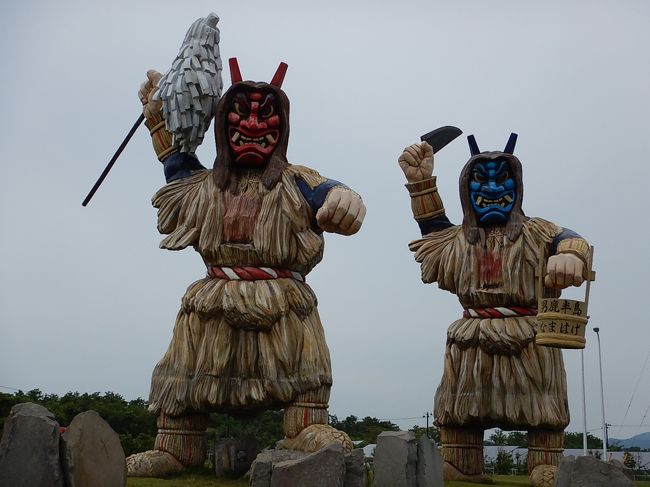 休暇を利用して青森と秋田を4泊5日(プラスバス中泊1泊)で旅行する計画を思いついた。秋田県日本海側から北上し、青森を回って、また秋田に入って内陸を南下する。<br />ここでは秋田編の象潟〜男鹿半島〜能代と、八幡平〜田沢湖までを供覧する。