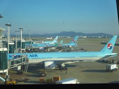 一時帰国18★韓国乗継　仁川★仁川空港大韓航空プレステージラウンジ