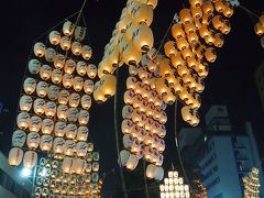 東北三大祭りを見に行く旅⑧　『秋田竿燈まつり』夜本番