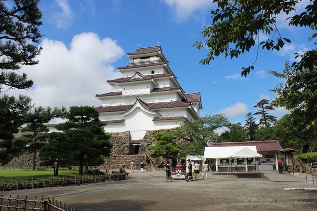 福島県に二本松城と会津若松城を訪ねた