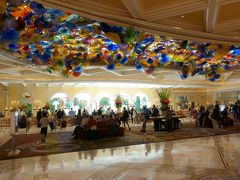 米西海岸紀行(3)　豪華ホテル ベラッジオの噴水ショーや美しい植物園などを楽しむ