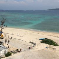 ブルーの海がまぶしい初夏の沖縄へ■５泊港～本部（美ら海水族館と瀬底島）