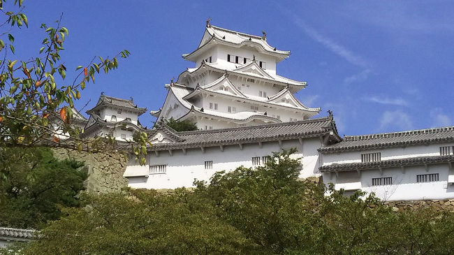 念願の姫路城と大阪に１泊２日で親子旅です。天気にも恵まれて、美味しいものもたくさん食べれて、楽しかったです！