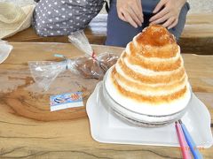 竹富島でかき氷が最高においし～♪