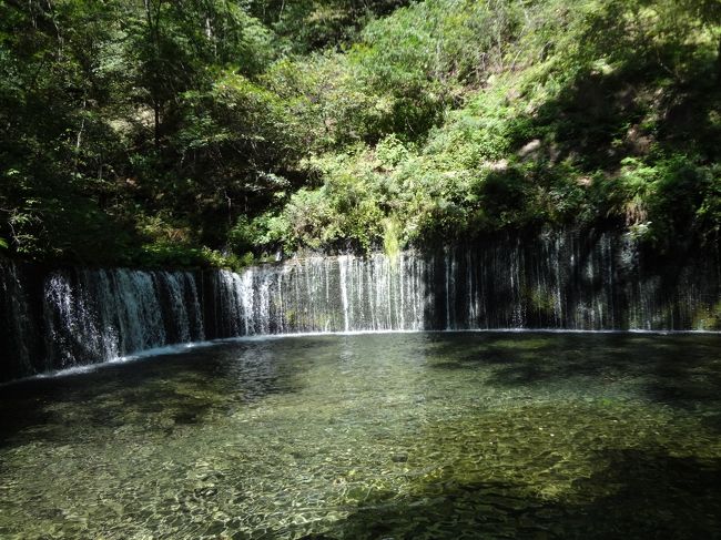 私と友達の旅行は、やっぱり美味しい物中心（笑）<br />今回の軽井沢も、美味しい物食べて・買って♪<br /><br />皆さんの、お役に立てるかどうか・・・（汗）<br /><br />観光も、ちょっとはあります。<br /><br />岐阜から往復約７３０ｋｍの旅です。