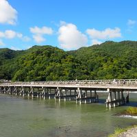 青春１８きっぷの旅　２０１５年夏⑦　～嵐山、渡月橋など～