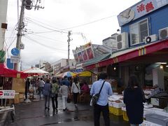 函館旅行その2　函館朝市ぶらぶら散策