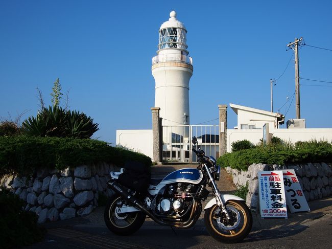 5日目 早朝の御前崎灯台から伊賀上野城見物して大阪南港まで 432km