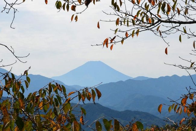 高尾山健康登山（４）　　稲荷山コースー奥高尾ー高尾山ー琵琶滝