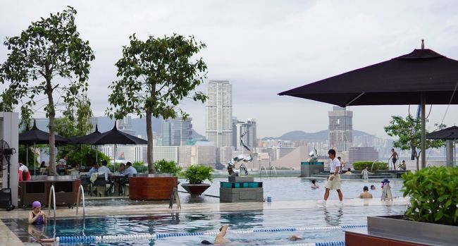 大好きな香港へ2015　香港島　を満喫した夏！　Vol.7　フォーシーズンズのプール　と　とん吉 ！　【2015年8月13～2015年8月16日】