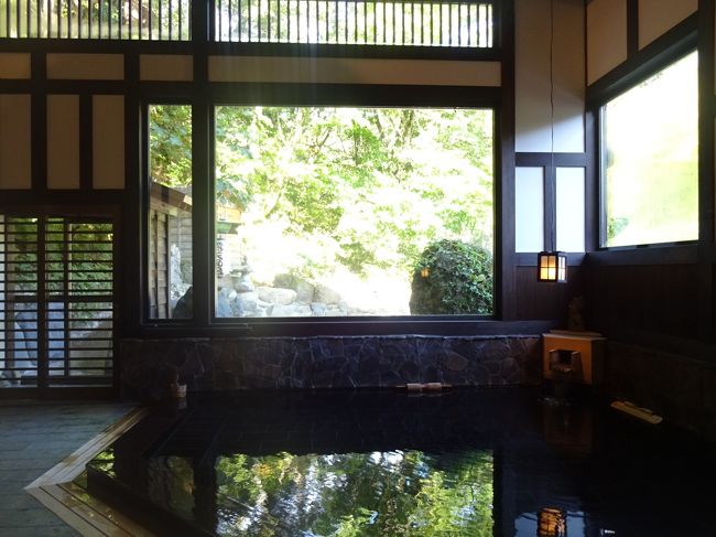 仕事で眼を酷使してるため、日本でも数少ない目に良いというこちらの温泉はずっと気になっていました。<br />ちょうどドライブ好きの高校時代の親友から温泉旅行の誘いがあったため、迷わず貝掛温泉をリクエスト。長風呂を楽しんでまいりました。
