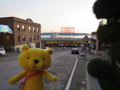 シアトルから船に乗るまで観光１