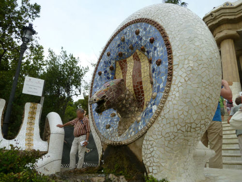 西へ西へ（6）：グエルとガウディの夢のあと、グエル公園』バルセロナ