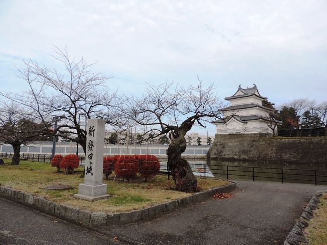 新潟県北東部、下越地方の市である新発田を訪れました。新発田藩の城下町の名残も見受けられる街並みと、県下有数の温泉とコシヒカリを楽しんで来ました。<br />★月岡温泉の老舗宿で、良質の温泉と食事を堪能。<br />★新発田城跡をはじめとした城下町の街並みを散策。