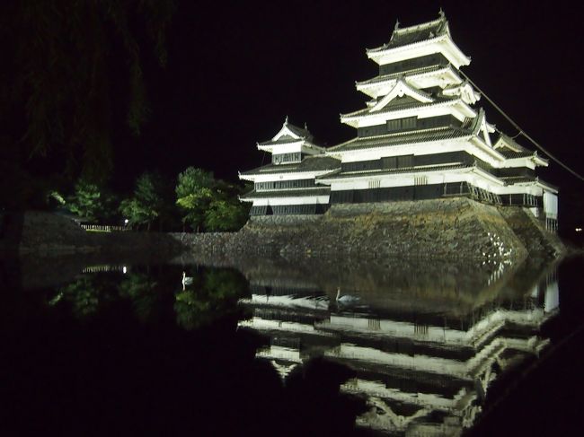 今年の夏は２人で、関西、東北、中国近畿など旅行をたくさんしたので、<br />最後は宿泊費を抑えようと、ホテルは予約しない、<br />疲れたらどっか泊まろうか？くらいの感じで<br />以前、北海道旅行で使ったエアーベッドと夏用の軽めのかけ布団を持って、<br />車中泊のドライブ旅へ出かけました<br /><br />４泊５日で、今回は長野県、岐阜県を巡る旅<br />ある程度のポイントは決めておいて、あとは気の向くままに車を走らせました。