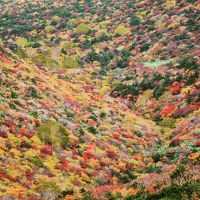 紅葉の安達太良山登山