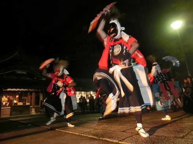 一言主神社例祭を祝って伝統芸能等が奉納される奉祝祭は9月19日を予定していましたが<br />常総市水害のため10月11日に延期になりました。