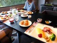 ０６．夏休みの浜名湖１泊　浜名湖ロイヤルホテル 日本料理 遠州灘での洋食の朝食