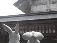 土砂降りの大山。兎も祈る神在月の出雲大社。