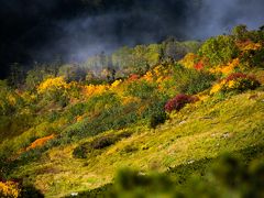 北アルプス・南アルプス2015　北アルプス紅葉景色