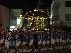 長浜八幡宮秋例祭神輿還御と薪能