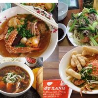 ホーチミン市のカニ入りタピオカ麺=バンカンゲーを食べに,路線バスで!!さらにローカル市場など気ままに。。