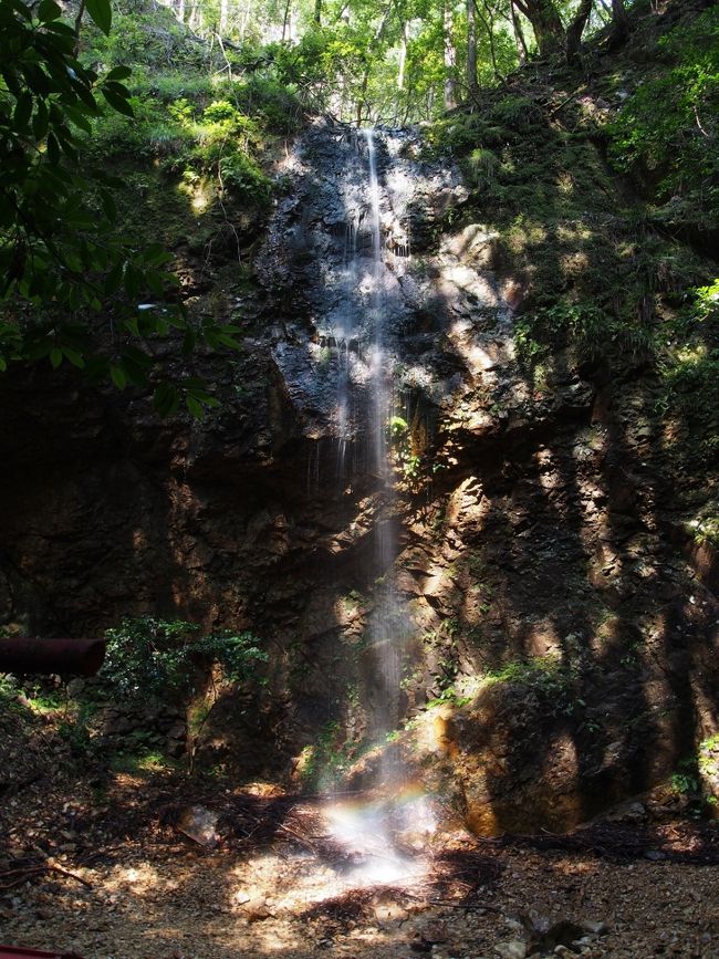 7月30日から31日にかけてプライベートな用事で山梨県に行くことになりました。しかし山梨は遠い。1泊2日で往復するだけではもったいないです。30日は河口湖に夕方に到着すればいいので、29日仕事を終えてから東へ行けるところまで行き、どこか適当なところで1泊し、滝めぐりをしようと企みました。しかもうまい具合に29日三重への出張も入りました。愛知県新城市にある阿寺の七滝は比較的お手軽な滝で、名古屋辺りに泊まりの出張が入った時に行こうと考えていました。新城は三重から河口湖へ移動するのにやや三重よりですが中間地点にあり、しかも温泉があります。滝も阿寺の七滝だけではなくいくつもあるということで、新城市の湯谷温泉に宿を取りました。<br /><br />湯谷温泉の湯の風HAZUという一人でも宿泊できる温泉宿に予約を入れました。29日は遅めの到着になりますが温泉でゆっくりし、30日は湯谷温泉付近の滝めぐりからスタートします。<br /><br />湯谷温泉の秘湯度：★★☆☆☆<br /><br />湯谷の小滝滝見難易度：１、湯谷の大滝滝見難易度：１、乙女沢荒沢不動滝滝見難易度：２<br />参考　滝見難易度０：道路から見える、１：片道徒歩５分以内、２：片道徒歩１５分以内、３：片道徒歩３０分以内、４：片道徒歩１時間以内、５：片道徒歩２時間以内、６：片道徒歩２時間以上もしくは２時間以内でも特別な装備が必要な場合など。私の旅行記ではほとんど出現することはないと思われる。<br />注意　滝見難易度はあくまで私の主観によるものであり、また季節や天候により難易度が上がる場合もあります。私の旅行記を参考にされて、「違うかったやんけ」とおっしゃられても責任は負えませんのでご了承ください。また、難易度が高い場合はできる限り単独行は避けるようお願いします。 