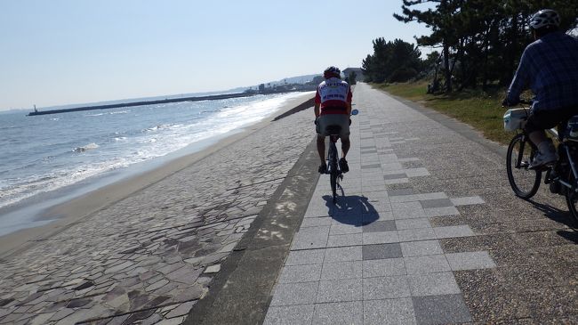 今回は静岡県。磐田市 竜洋海洋公園を基点に、Ｒ150号と静岡県が誇る太平洋岸自転車道を中心に焼津まで往復しました。<br />所々切れてはいますが、Ｒ150号と海岸沿いに並行して造られた太平洋岸自転車道を好天に恵まれ、快適に遠州灘を眺めながら<br />170Km程走ってきました。