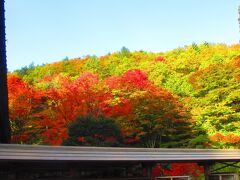 紅葉の霊松寺　大町温泉でゆっくりと 諏訪大社