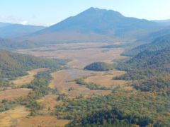 尾瀬ヶ原・山ノ鼻から燧ヶ岳を見ながら至仏山へ