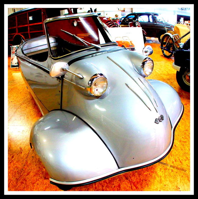 【Auto&amp;Technik Museum Sinsheimジンスハイム自動車・技術博物館】の続きです。<br /><br /><br /><br />写真：<br />この自動車（...決してバイクではない）.....有明海の「ムツゴロー」っぽい?！