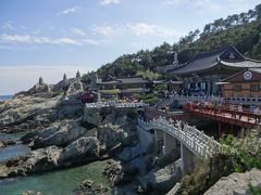 韓国は三連休！秋の韓国へ（釜山）③　まるで龍宮城みたいなお寺とカニを食べに機張まで