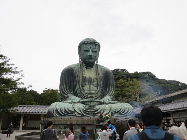 鎌倉散歩　大仏、長谷寺、長勝寺、名越切通、まんだら堂やぐら群を訪ねる