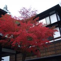 紅葉の白骨温泉