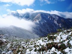 霧氷の稜線 / 谷川連峰