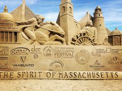砂の彫刻展　リビアビーチ