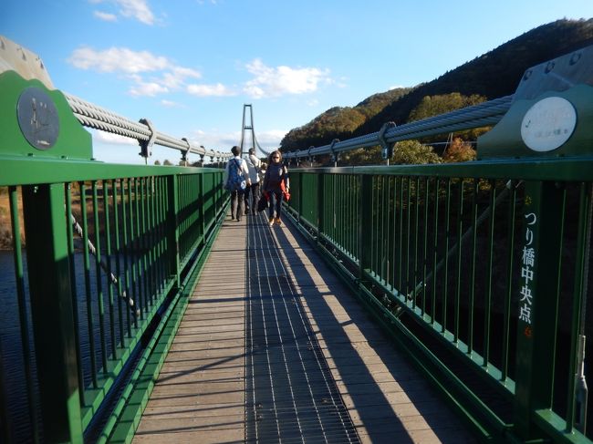 栃木県の日光から塩原まで紅葉を見ながら周遊ドライブをしました、最初に日光市街に近い霧降高原の入口にある日本の滝百選に選定されている「霧降の滝」へ、レストハウスなどがある駐車場から遊歩道を歩いて観瀑台へ、ちょっと遠くに見える日光三名瀑のひとつでもある霧降の滝を見て駐車場に戻り、霧降高原を通って「大笹牧場」へ、食事と買物が楽しめるレストハウス内を見たり、周辺の眺めを楽しんで休憩、休憩後は旧栗山村の川俣・川治温泉方面にダム湖畔を通って散策と休憩ポイントになっている「龍王峡」の駐車場、ここで昼食を取りちょっとだけ龍王峡を眺めて休憩。<br /><br />午後から紅葉が綺麗な有料道路の日塩もみじラインを紅葉を見ながら通って塩原温泉郷へ、温泉を抜けても塩原ダムそばにある名所「みじ谷大吊橋」へ、有料の吊橋を歩いて周辺の眺めを楽しみました、帰りに東北道に入る前に大きな観光牧場である「千本松牧場」に立ち寄り買物をして東北道の西那須野塩原ＩＣへ。<br /><br />天候に恵まれて良い紅葉見物が出来ました、平日でしたので観光地が空いていたのが良かったです。