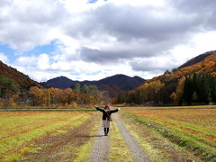 紅葉あざやかな会津地方をぐるりと3泊4日で（1/6）　前沢曲家集落・旧喰丸小学校・柳津町（旅館内田屋）など