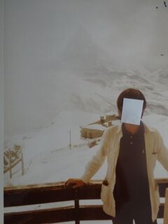 (2)1980年旧西欧(16か国)エジプト　パキスタン　インド　ネパール136日間放浪の旅(39)スイス(ゴルナーグラード)
