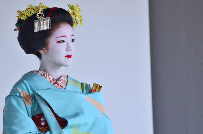 2015 京都をぶらり（9）きもので集う園遊会（舞妓・芸妓さん）