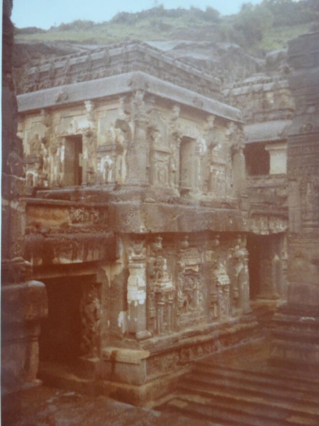 (2)1980年旧西欧(16か国)エジプト　パキスタン　インド　ネパール136日間放浪の旅(88)インド(エローラ石窟寺院)